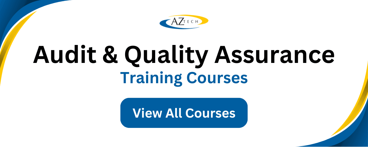 Audit & Quality Assurance Training Courses