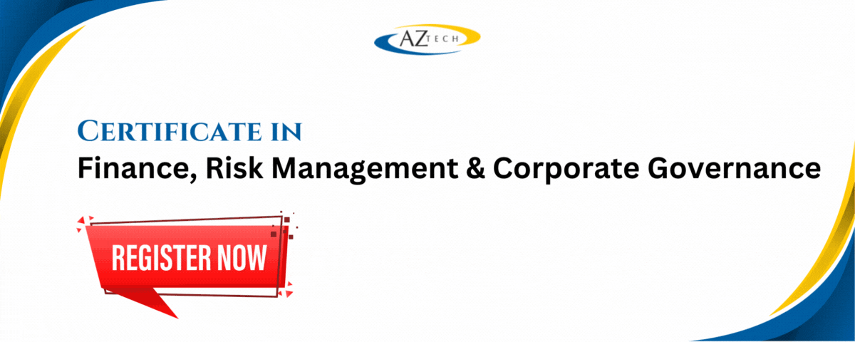 Certificate in Finance, Risk Management & Corporate Governance Training Course