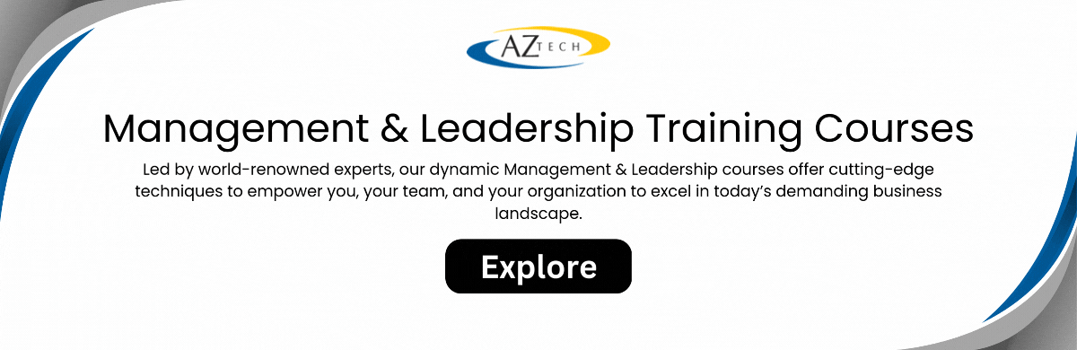 Management Courses & Leadership Training Programs