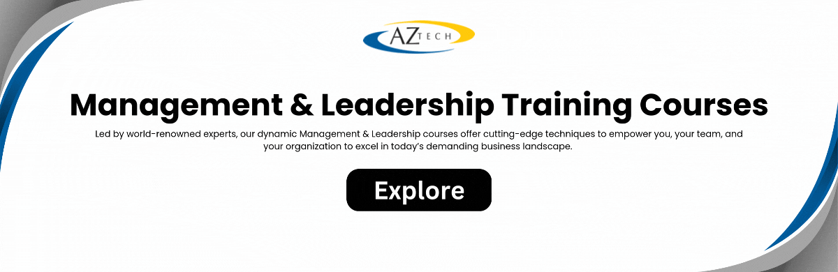 Management Courses & Leadership Training